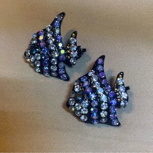 Sparkling rhinestone Fish brooches
